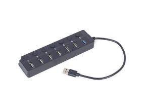 I/O HUB USB3 7PORT/UHB-U3P1U2P6P-01 GEMBIRD