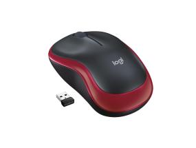 MOUSE USB OPTICAL CORDL. M185/RED 910-002240 LOGITECH