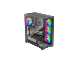 Case XILENCE ATX/micro ATX/Mini-ITX Black Midi Tower PC X818.ARGB