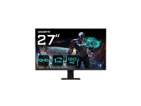 LCD Monitor GIGABYTE GS27QA EU 27" Gaming Panel IPS 2560x1440 16:9 180 ?? 1 ms Colour Black GS27QAEU