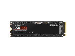 SSD SAMSUNG 990 PRO 2TB M.2 PCIE NVMe MLC Write speed 6900 MBytes/sec Read speed 7450 MBytes/sec 2…