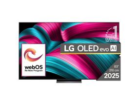 TV Set LG 83" OLED/4K/Smart 3840x2160 Wireless LAN Bluetooth webOS OLED83C51LA
