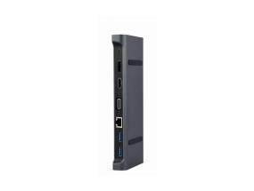I/O ADAPTER USB-C TO HDMI/USB3/9IN1 A-CM-COMBO9-02 GEMBIRD