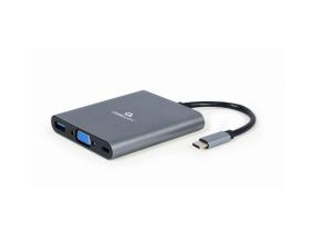 I/O ADAPTER USB-C TO HDMI/USB3/6IN1 A-CM-COMBO6-01 GEMBIRD