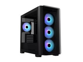 Case ASUS A23 PLUS MidiTower Case product features Transparent panel MicroATX MiniITX Colour...