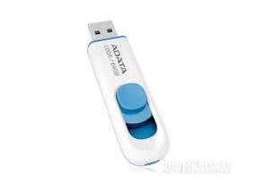 MEMORY DRIVE FLASH USB2 64GB/WH./BLUE AC008-64G-RWE ADATA
