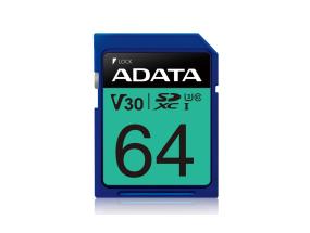 MEMORY SDXC 64GB V30/ASDX64GUI3V30S-R ADATA