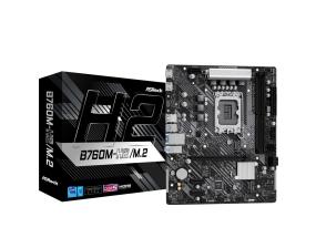 Mainboard ASROCK Intel B760 Express LGA1700 Micro-ATX Memory DDR5 Memory slots 2 2xPCI-Express 3...
