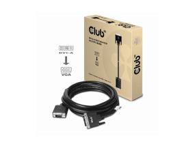 CABLE DVI-A TO VGA 3M/M/M CAC-1243 CLUB3D