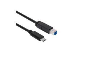 CABLE USB-C TO USB3.1 1M/M/M CAC-1524 CLUB3D