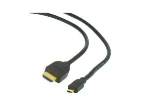 CABLE HDMI-MICRO HDMI 3M V.2.0/BLK CC-HDMID-10 GEMBIRD
