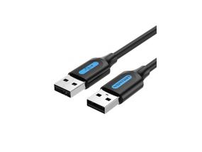 CABLE USB2.0 MALE TO MALE/1.5M BLACK COJBG VENTION