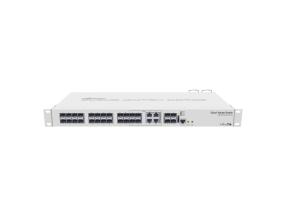 Switch MIKROTIK CRS328-4C-20S-4S+RM Type L2 Rack 1U 4x10/100/1000BASE-T/SFP combo 20xSFP 4xSFP+...