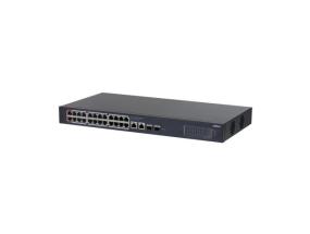 Switch DAHUA CS4228-24GT-240 Desktop/pedestal Rack 2xSFP 26xRJ45 240 Watts CS4228-24GT-240