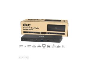 NB ACC DOCKING STATION 14IN1/USB-C 150W CSV-2540 CLUB3D