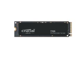 SSD CRUCIAL T705 1TB M.2 PCIe Gen5 NVMe Write speed 10200 MBytes/sec Read speed 13600 MBytes/sec...