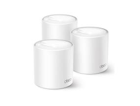 Wireless Router TP-LINK Wireless Router 3-pack 2900 Mbps Mesh Wi-Fi 6 3x10/100/1000M Number of...