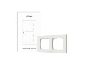 SMART SWITCH FRAME H2 (2-GANG)/WHITE FE-X01D-W AQARA
