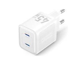 MOBILE CHARGER WALL 45W USB-C/2P WHITE FEFW0-EU VENTION