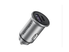 MOBILE CHARGER CAR 30W USB/2P GRAY FFFH0 VENTION