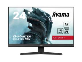 LCD Monitor IIYAMA G2470HSU-B6 24" Panel IPS 1920x1080 16:9 180Hz Matte 0.2 ms Speakers Colour...
