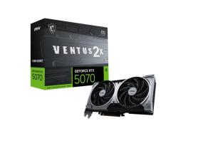 Graphics Card MSI NVIDIA GeForce RTX 5070 12 GB GDDR7 192 bit PCIE 5.0 16x Dual Slot Fansink...