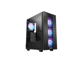 Case CHIEFTEC GS-02B-OP MidiTower Not included ATX MicroATX MiniITX Colour Black GS-02B-OP