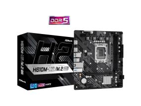 Mainboard ASROCK Intel H610 LGA1700 Micro-ATX Memory DDR5 Memory slots 2 1xPCI-Express 3.0 1x...