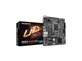 Mainboard GIGABYTE Intel H610 LGA1700 Micro-ATX Memory DDR4 Memory slots 2 1xPCI-Express 3.0 1x...