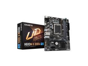 Mainboard GIGABYTE Intel H610 LGA1700 Micro-ATX Memory DDR4 Memory slots 2 1xPCI-Express 3.0 1x...
