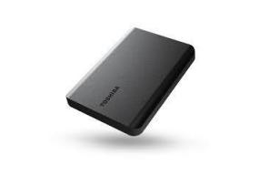 External HDD TOSHIBA Canvio Basics 2022 HDTB520EK3AA 2TB USB 3.2 Colour Black HDTB520EK3AA