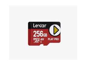 MEMORY MICRO SDXC 256GB UHS-I/PLAY LMSXPS0256G-BNNNG LEXAR