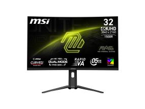 LCD Monitor MSI MAG 321CUPDF 31.5" Gaming/Curved/4K Panel VA 3840x2160 16:9 160 Hz 0.5 ms...