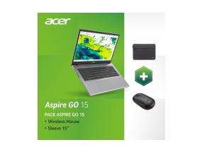 Notebook ACER Aspire Go 15 AG15-42P-R2WK CPU  Ryzen 7 5825U 2000 MHz 15.6" 1920x1080 RAM 16GB...