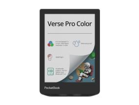 E-Reader POCKETBOOK Verse Pro Color 6" 1072x1448 1xUSB-C Wireless LAN Bluetooth Dark Blue PB634K3...