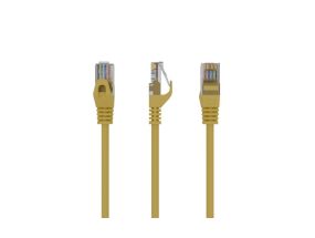 PATCH CABLE CAT6 UTP 1M/YELLOW PP6U-1M/Y GEMBIRD