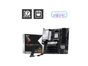 Mainboard MSI AMD B850 SAM5 Micro-ATX Memory DDR5 Memory slots 4 PROB850M-PWIFI