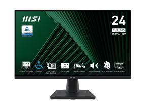 LCD Monitor MSI PRO MP245G 23.8" Business Panel IPS 1920x1080 16:9 100 Hz 1 ms Speakers PROMP245G