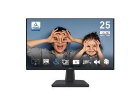 LCD Monitor MSI PRO MP251 24.5" Business Panel IPS 1920x1080 16:9 100 Hz 1 ms Speakers Colour...