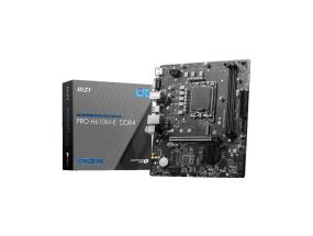 Mainboard MSI Intel H610 LGA1700 MicroATX Memory DDR4 Memory slots 2 1xPCI-Express 1x 1xPCI...