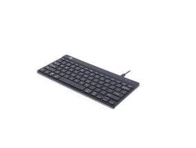 KEYBOARD COMPACT BREAK ENG/BLACK RGOCOUSWDBL R-GO TOOLS