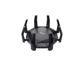 Wireless Router ASUS 6000 Mbps Mesh Wi-Fi 6 USB 3.1 9x10/100/1000M 1x10GbE 1xSPF+ Number of...