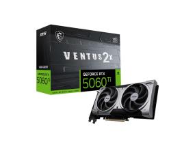 Graphics Card MSI NVIDIA GeForce RTX 5060 Ti 16 GB GDDR7 128 bit PCIE 5.0 16x Dual Slot Fansink...