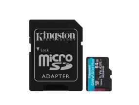 MEMORY MICRO SDXC 64GB UHS-I/3PACK SDCG4/64GB KINGSTON