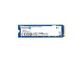 SSD KINGSTON NV3 2TB M.2 PCIE NVMe 3D NAND Write speed 5000 MBytes/sec Read speed 6000 MBytes/sec...