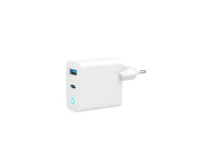 CHARGER USB 45W 2PORT GAN/TA-UC-PDQC45L-W-01 GEMBIRD