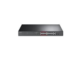 Switch TP-LINK Desktop/pedestal 16x10Base-T / 100Base-TX 2x10/100/1000BASE-T/SFP combo PoE+ ports...