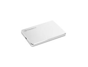External HDD TRANSCEND StoreJet 1TB USB 3.1 Colour Silver TS1TSJ25C3S