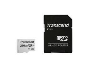 MEMORY MICRO SDXC 256GB W/ADAP/C10 TS256GUSD300S-A TRANSCEND