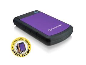 External HDD TRANSCEND StoreJet 2TB USB 3.0 Colour Purple TS2TSJ25H3P
